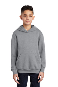 Core Fleece Pullover Hooded Sweatshirt (Youth & Adult) / Ash / College Park Elementary