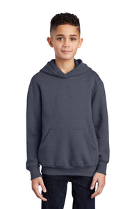 Core Fleece Pullover Hooded Sweatshirt (Youth & Adult) / Navy / Grassfield Elementary School