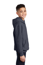 Core Fleece Pullover Hooded Sweatshirt (Youth & Adult) / Navy Heather / Kingston Elementary School