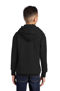 Core Fleece Pullover Hooded Sweatshirt (Youth & Adult) / Black / ODU Health & PE