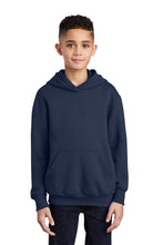 Core Fleece Pullover Hooded Sweatshirt (Youth & Adult) / Navy / New Castle Elementary School
