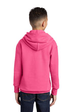 Fleece Pullover Hooded Sweatshirt (Youth & Adult) / Pink / Old Donation School