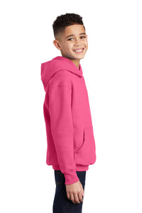 Fleece Pullover Hooded Sweatshirt (Youth & Adult) / Pink / Walnut Grove Elementary School