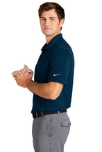 Nike Dri-FIT Micro Pique Polo / Navy / Norfolk Collegiate Soccer