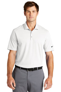 Nike Dri-FIT Micro Pique Polo / White / Cooke Elementary School Staff