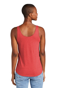 Ladies Relaxed Softstyle Tank / Red Frost / Center Grove Soccer