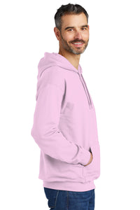 Pullover Hooded Sweatshirt / Light Pink / First Colonial High School Cheerleading
