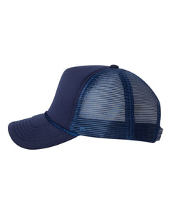 Foam Mesh-Back Trucker Cap / Navy / Little Neck Run Club