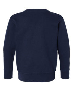 Toddler Fleece Crewneck Sweatshirt / Navy / Sandpiper Montessori