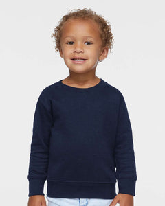 Toddler Core Fleece Crewneck Sweatshirt / Navy / Ghent United Methodist Preschool