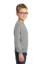 Core Fleece Crewneck Sweatshirt (Youth & Adult) / Athletic Heather / New Castle Elementary School