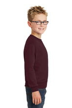 Core Fleece Crewneck Sweatshirt (Youth & Adult) / Maroon / Walnut Grove Elementary School