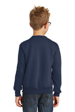 Core Fleece Crewneck Sweatshirt (Youth & Adult) / Navy / Wahoos Baseball