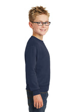 Core Fleece Crewneck Sweatshirt (Youth & Adult) / Navy / Grassfield Elementary School