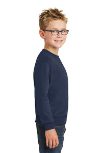 Core Fleece Crewneck Sweatshirt (Youth & Adult) / Navy / College Park Elementary