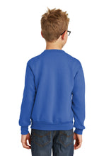 Core Fleece Crewneck Sweatshirt (Youth & Adult) / Royal / Grassfield Elementary School