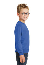 Core Fleece Crewneck Sweatshirt (Youth & Adult) / Royal / Grassfield Elementary School