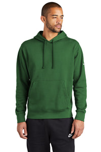 Nike Club Fleece Sleeve Swoosh Pullover Hoodie / Gorge Green / Great Bridge High School Soccer