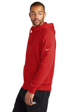 Nike Club Fleece Sleeve Swoosh Full-Zip Hoodie / Red / Cape Henry Collegiate