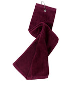 Grommeted Tri-Fold Golf Towel / 5 Colors / Custom Shop