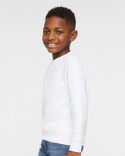 Toddler Core Fleece Crewneck Sweatshirt / White / Ghent United Methodist Preschool
