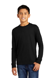 Perfect Tri Long Sleeve Tee (Youth & Adult) / Black / Wahoos Baseball