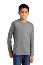 Perfect Tri Long Sleeve Tee (Youth & Adult) / Grey Frost / Wahoos Baseball