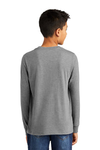 Perfect Tri Long Sleeve Tee (Youth & Adult) / Grey Frost / Wahoos Baseball