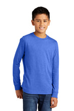 Perfect Triblend Long Sleeve Tee (Adult & Youth)  / Royal Frost / Sandpiper Montessori