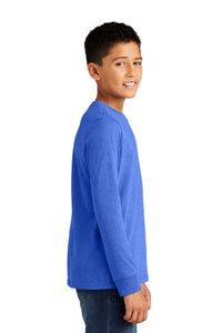 Perfect Triblend Long Sleeve Tee (Adult & Youth)  / Royal Frost / Sandpiper Montessori