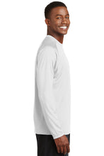 Long Sleeve Raglan T-Shirt / White / Hickory Middle School Soccer