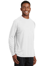 Long Sleeve Raglan T-Shirt / White / Hickory Middle School Soccer