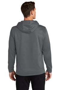 Performance Fleece Hooded Pullover / Dark Smoke Grey / Virginia Beach High School Water Polo League