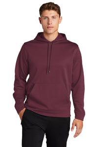 Fleece Hooded Pullover / Maroon / Great Neck Middle School Volleyball