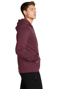 Fleece Hooded Pullover / Maroon / Great Neck Middle School Volleyball