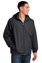 Hooded Raglan Jacket / Graphite / Bayside Middle School