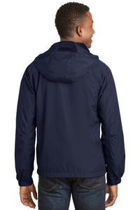 Hooded Raglan Jacket / Navy / Landstown High School Water Polo