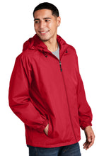 Hooded Raglan Jacket / Red / Cape Henry Collegiate Volleyball