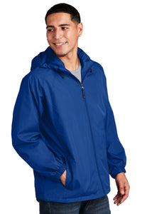 Hooded Raglan Jacket / Royal / Princess Anne High School Track and Field