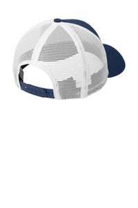 Snapback Trucker Cap  / Navy White / Greek