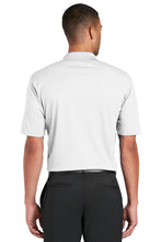 NIKE Dri-FIT Micro Pique Polo / White / Hickory Middle School Soccer