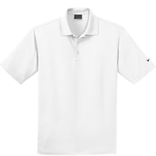 NIKE Dri-FIT Micro Pique Polo / White / Hickory Middle School Soccer