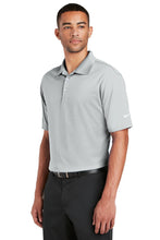 NIKE Dri-FIT Micro Pique Polo / Wolf Grey / Great Bridge High School Soccer