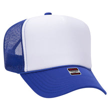 Foam Trucker Cap / Blue & White / Cooke Elementary School Staff