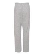 Open-Bottom Sweatpants with Pockets / Athletic Heather / Greek