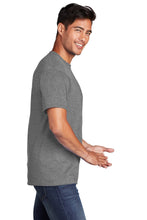 Core Cotton Tee / Graphite Heather / Larkspur Middle School Academic Challenge