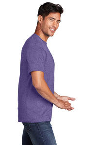 Core Cotton Tee (Youth & Adult) / Heather Purple / Three Oaks Elementary School