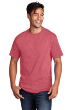 Core Cotton Tee (Youth & Adult) / Heather Red / Cape Henry Collegiate Volleyball