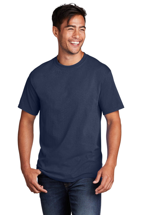 Core Cotton Tee / Navy / Landstown Middle School Staff
