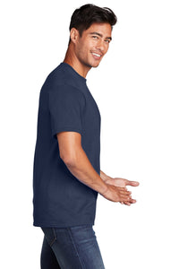 Core Cotton Tee / Navy / Landstown Middle School Staff